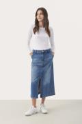 Part Two Caliapw SK Kvinde Medium Blue Denim Maxi Nederdele Str 40 - h...