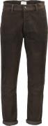 Lindbergh Cropped Corduroy Pants Mand Brun Chinos Str L - hos Magasin