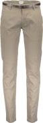 Lindbergh Chino m. Bælte & Stretch Mand Sand Chinos Str 30/32 - hos Ma...