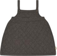 PETIT PIAO Knit Dress Strap Str 80 cm - Dark Oak Kjoler Bomuld hos Mag...