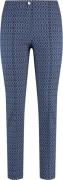 Gerry Weber Pant Leisure Cropped Kvinde Blue/black Small Graf. Jacq. B...