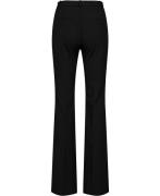 MANGO Highwaist Flared Trousers Kvinde Black Bukser Str 40 - hos Magas...