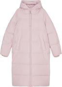 Marc O’Polo Puffer Coat, With Hood, Side Slits Kvinde Tinted Mauve Dun...