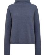 Filippa K Mika Yak Funnelneck Sweater Kvinde Dusty Blue Sweaters Str L...