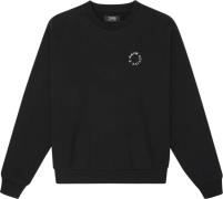 7 Days Active Organic Regular Crewneck Mand 001 Black Sweatshirts Str ...