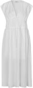 Modström Indiamd Dress Kvinde Soft White Maxi Kjoler Str L - hos Magas...