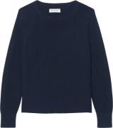 Marc O’Polo Pullover, Longsleeve, Roundneck Kvinde Night Sky Sweaters ...