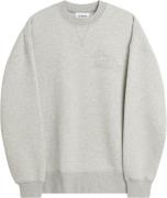 Soulland Koda Sweatshirt Mand Grey Melange Sweatshirts Str S/M - Bomul...