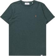 Les Deux Nørregaard Tshirt - Seasonal Mand Pine Green Melange/orange K...