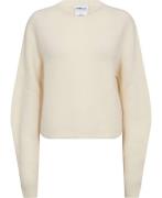 Marella Ovidio Kvinde Cream Sweaters Str L - Uld hos Magasin