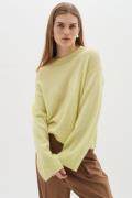 InWear Monnaiw Pullover Kvinde Lime Sorbet Sweaters Str L - hos Magasi...