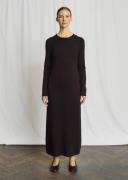 Bruun & Stengade BS Janita Regular Fit Dress Kvinde Black Maxi Kjoler ...