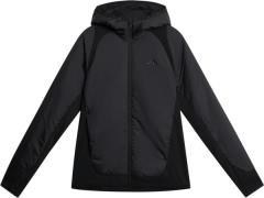 J. Lindeberg Shawn Hybrid Hooded Jacket Mand Sort Overgangsjakker Str ...