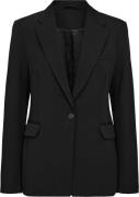 Designers Remix Scott Button Blazer Kvinde Sort Blazere Str 40 - hos M...