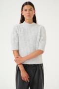 Karen by Simonsen Kbroma Pullover Kvinde Pearl Blue Sweaters Str L - h...