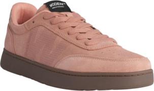 Woden Toke Mand Pink Sand Sneakers Str 41 - Gummi hos Magasin