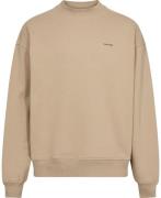 Holzweiler M. Relaxed Crew Mand Sand Sweaters Str M - hos Magasin