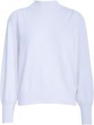 Minus Msilma Mock Neck Pullover Kvinde Broken White Sweaters Str L - h...