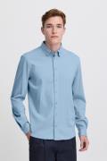 Casual Friday Cfarthur LS BU Jersey Shirt Mand Bel Air Blue Langærmede...