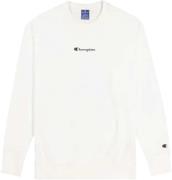 Champion Crewneck Sweatshirt Mand White Sweatshirts Str L - Bomuld hos...