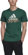 adidas Doodle Basic Badge Of Sport Tshirt L - T-shirts Bomuld hos Maga...