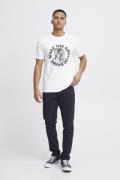 Blend Tee Mand White Elephant Kortærmede T-shirts Regular Fit Str L - ...