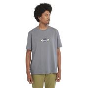 TIMBERLAND Heavyweight Oval Logo Tshirt Mand Blue Kortærmede T-shirts ...