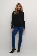 Cream Crdela High Neck Pullover Kvinde Pitch Black Sweaters Str M/L - ...