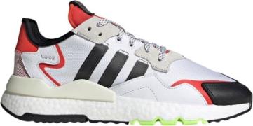 adidas Nite Jogger Sneakers Mand Hvid Sneakers Str 43 1/3 - hos Magasi...