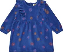 Soft Gallery Sgbeleanor Velvet Flower Dress Str 6m - True Blue Kjoler ...