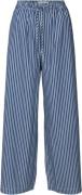 Lollys Laundry Liamll Pant Kvinde Stripe Bukser Med Brede Ben Loose Fi...