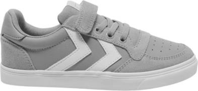 Hummel Slimmer Stadil Leather LOW JR Alloy Sneakers Str 29 - hos Magas...