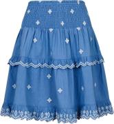 Neo Noir Lando Skirt Kvinde Dusty Blue Korte Nederdele Str 40 - hos Ma...