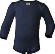 Engel Natur Babybody, Long Sleeved, Gots - Navy-blue - 50/56 Str 86-92...