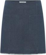 Nué Notes Rockville Skirt Kvinde Blue Quilt Korte Nederdele Str 40 - h...