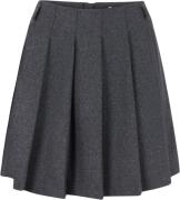 esmé studios Esbez Wool Skirt GRS Kvinde Gray Melange Korte Nederdele ...