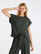 Neo Noir Diandra Top Kvinde Dark Green Toppe Str 40 - hos Magasin