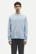 Samsøe Samsøe Isak Knit Sweater 15010 Mand Subdued Blue Sweaters Str L...