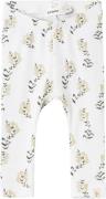 Lil' Atelier Nbfgavo Slim Legging LIL Str 86 - Coconut Milk/yellow Flo...