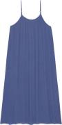 Moshi Moshi Mind Cave Strap Dress Crepe Kvinde Heaven Blue Midi Kjoler...