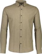 Lindbergh Mouliné Stretch Shirt L/S Mand Sand Langærmede Skjorter Str ...