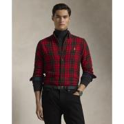 Polo Ralph Lauren Custom Fit Plaid Doublefaced Shirt Mand 6499 Red/bla...