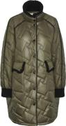 YAS Yaskatly Quilted Padded Jacket Kvinde Sort Dunjakker Str L - Polye...