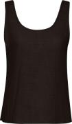 ICHI Iafoxa Tank TO Kvinde Black Tanktoppe Str L - hos Magasin