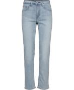 Levi's 724 High Rise Straight Cool BR Kvinde Blå Skinny Jeans Str W27 ...