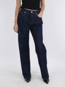 Neo Noir Simona D Pants Kvinde Dark Blue Straight Jeans Str 40 - Denim...