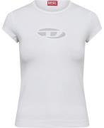 Diesel Tangie T-shirt Kvinde 100 Kortærmede T-shirts Str L - hos Magas...