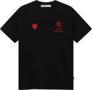 BLS Hafnia WOH Tshirt Mand Black Kortærmede T-shirts Regular Fit Str S...