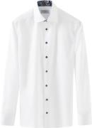 ETON Contemporary Fit White Floral Effect Signature Twill Shirt Mand H...