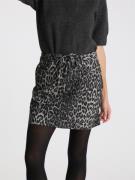 Neo Noir Henrietta Leopard Skirt Kvinde Grey Leopard Korte Nederdele S...